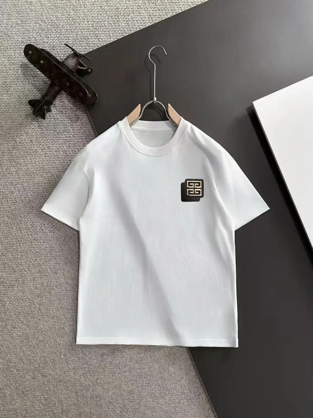 P90， Same Style T ！ DG Logo ！ ！ Breathable ， 。Premium ， ！ Same Style！ ：Black White Size：S-xx L
